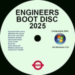 Engineers Boot Disc Recovery Repair & Fix for Windows XP Vista 7 8 10 11