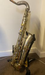 Vintage Carl Fischer C-melody Saxophone