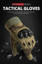 Tactical Army Military Gloves Combat Airsoft Hard Knuckle Full Finger Gloves UK