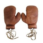 Vintage Unbranded Leather Boxing Gloves