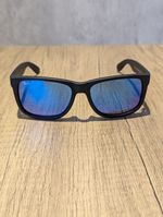 Ray-Ban RB4165 622/55 Black Frame Blue flash Polarized Lenses sunglasses-54mm