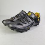 Mavic Razor Mountain Bike Shoes Grey Yellow Ratchet Ergo Strap Size UK 11