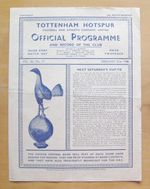 TOTTENHAM HOTSPUR v SOUTHAMPTON 1947/1948 *Good Condition Football Programme*