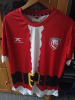 Xblades X Blades Gloucester Rugby Short Sleeve Shirt Size Xl Father Christmas