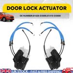 2pcs Rear Left & Right Door Latch Lock Actuator For Hyundai Tucson 16-20 5/7 pin