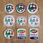 Serie A Serie B Sleeve Patch 1996-2015 Italy Lega Calcio Heat Transfer