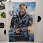 ARNOLD SCHWARZENEGGER - Signed 10x8  TERMINATOR GENISYS with COA Certification