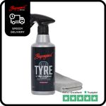 Tyre & Trim Dressing 500ml Water Resistant Coating Renovates Car Plastics & PVC