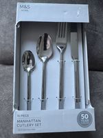 M&S 16 Manhattan Cutlery SETS. (2 available )