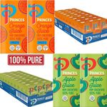 24x Princes Orange & Apple Summer Juice From Concentrate 100% Pure Smooth 200ml