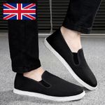 Chinese Men Womens Martial Arts Kung Fu Wushu Tai Chi Canvas Flat Shoes Slippers
