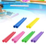 2x Floating Pool Noodles 59 inch Hollow Core Reusable Lightweight Floats
