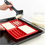 Top Quality Rectangle Non-stick Waffle Mould Silicone Cake Mold Baking Bakeware