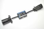  USA to EU Trailer Light Converter 7-pin socket (US vehicle) to 7 pin plug (EU)