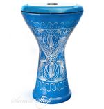 Oriental Professional Solo Darbuka Aluminum Hand Engraved with Accessories