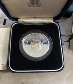 1oz 28.28g Sterling Silver 925 Coin Bullion Falkland Islands 150th Anniversary 