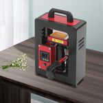Electric Hot Press Machine 0-14000psi Manual Heat Press Machine 900W 220V 50Hz