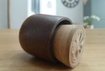 Antique Wooden Butter Mold Stamp Press