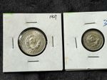 Vintage USSR Soviet Union Silver Coins - 1927 - CCCP Silver