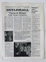 Guildhall Newspaper Dec 1969 – “Come to Britain” Poster Design Competition