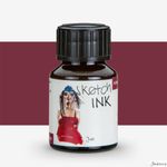 Rohrer & Klingner SketchINK Fountain Pen Ink Pigment 50ml Jule Aubergine