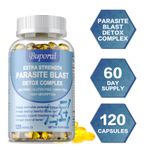 Parasite Blast Detox Complex 1485mg - with Wormwood, Black Walnut Hull, Clove