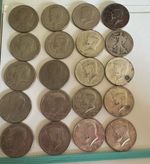 Silver Kennedy & Walking Liberty Half Dollars 1918-1971 Mixed Lot (20)