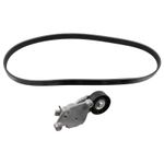 Febi Bilstein Auxiliary Belt Kit With Tensioner Element 176080 - OE Performance