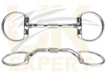 Uk Expert Eggbutt Comfort Barrel Myler Bits, Horse Riding Comfy Snaffle Action
