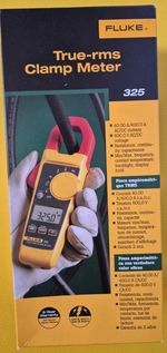 Fluke 325 Clampmeter True RMS AC/DC Current and Voltage Tester