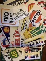 Pack B Sticker Bomb Selection  assorted 25 Motorsport stickers alternative set  