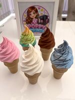 3D Printer Ice Cream Turn Play Sword, Various Colours Available