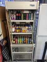 WILLIAMS GEM OPEN CHILLER extra deep shelves FULLY WORK refrigerator 