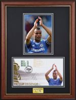 Ashley Cole, Chelsea & England Legend, Hand Signed Framed Ltd Edition FDC & COA