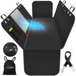 Dog Car Seat Cover Pet Safety protector Mat Rear Back Hammock 600D Waterproof