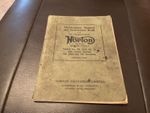 Maintenance Manual And Instruction Book For The Unapproachable NortonMotor cycle