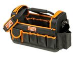 Bahco 3100TB Hard Base Open Tote Tool Bag 17"