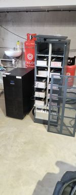 Power Wave 3000/TP 10kVA UPS W/5 Battery Strings
