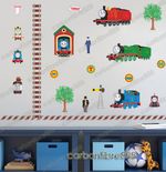 Thomas the Tank Engine Children Wall Stickers Art Decal Boy Girl Kids Room Decor