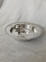 Vintage Heavy 11.5cm Diam’  Sterling Silver Armada Dish Birmingham 1979 114g