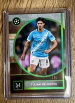 Tijani Reijnders 1/1 Topps Museum Collection UCC 25/26 Emerald Man City