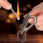 Keychain Ligh/Ter,Permanent Match Infinity Ligh/Ter with Multitool Keychain Bott
