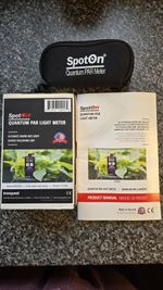 SPOT-ON QUANTUM PAR LIGHT METER - NEW - OPEN BOX