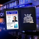 Jim Carver - The Bill - ITV Replica ID Card Prop - Metropolitan Police Cosplay