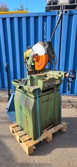 Brown Pedrazzoli Metal Cutting Circular Saw, 3 Phase. Used.