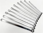 10pc Long Reach Ratchet Spanner Set  8 - 19mm 6150 CRV