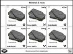 SVALBARD SPITSBERGEN 2025 MINERALS BITUMINOUS COAL SHEET MNH LOCAL STAMP