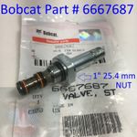 Bobcat Hydraulic Spool Valve Stem  6667687 450 453 463 653 751 753 763 773 863 