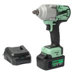 Kielder 18v Brushless 1/2" 850Nm Mid Torque Impact Wrench, 1 x 4.0Ah + Charger