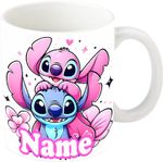 personalised mug cup Stitch  gift present